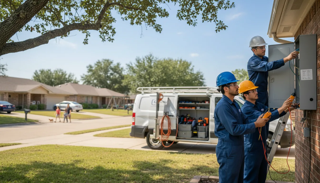 Certified electrician providing emergency electrical services in Stella, NE